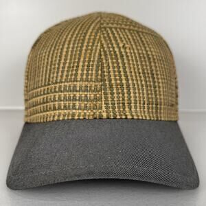 Lululemon Straw Baseball Hat O/S Tan Gray Adjustable Cap